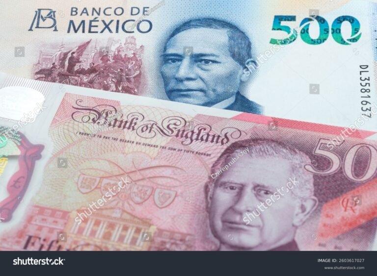 Cuál es la tasa actual para convertir libras esterlinas a pesos MX