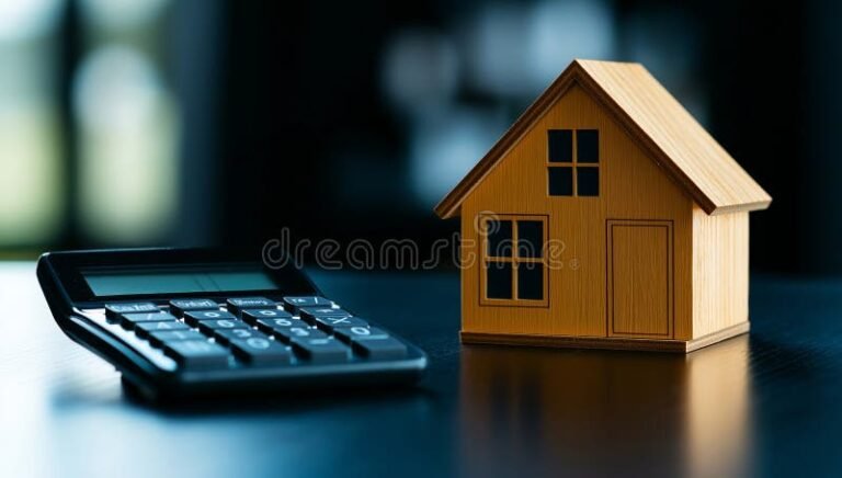 Cómo puedo saber si mi crédito Infonavit está en pesos o en VSM 2 casa y calculadora sobre mesa de madera