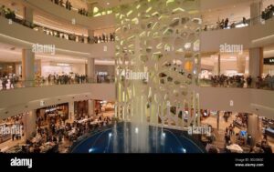 Qué servicios y tiendas ofrece Plaza Miguel en Ramos Arizpe 13 centro comercial moderno con tiendas variadas interior