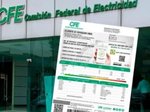 contrato de servicio electrico con cfe oficina