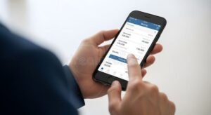 Por Qué Tarda en Reflejarse Una Transferencia Bancaria en México 31 manos usando aplicaciones bancarias moviles