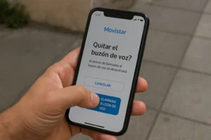 Cómo Saber Cuándo Vence Mi Saldo Movistar y Evitar Pérdidas 23 persona revisando saldo en smartphone movistar