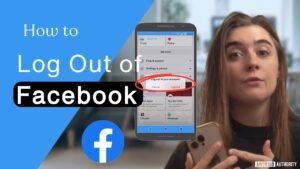 Cómo dar de baja tu cuenta de Facebook de forma rápida y segura 28 persona usando smartphone para cerrar sesion facebook