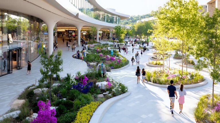 Qué Ofrece Plaza Mi Centro Ciudad Guzmán Para Visitar 2 plaza comercial moderna con gente caminando