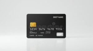 tarjeta bancaria nu con fondo neutro