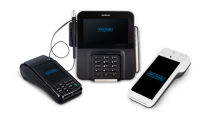 terminal punto de venta con tarjetas visa y mastercard